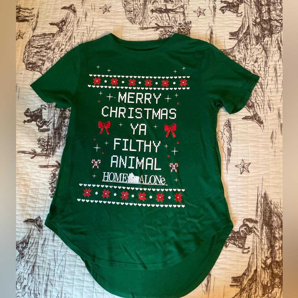 Women’s short sleeve home alone